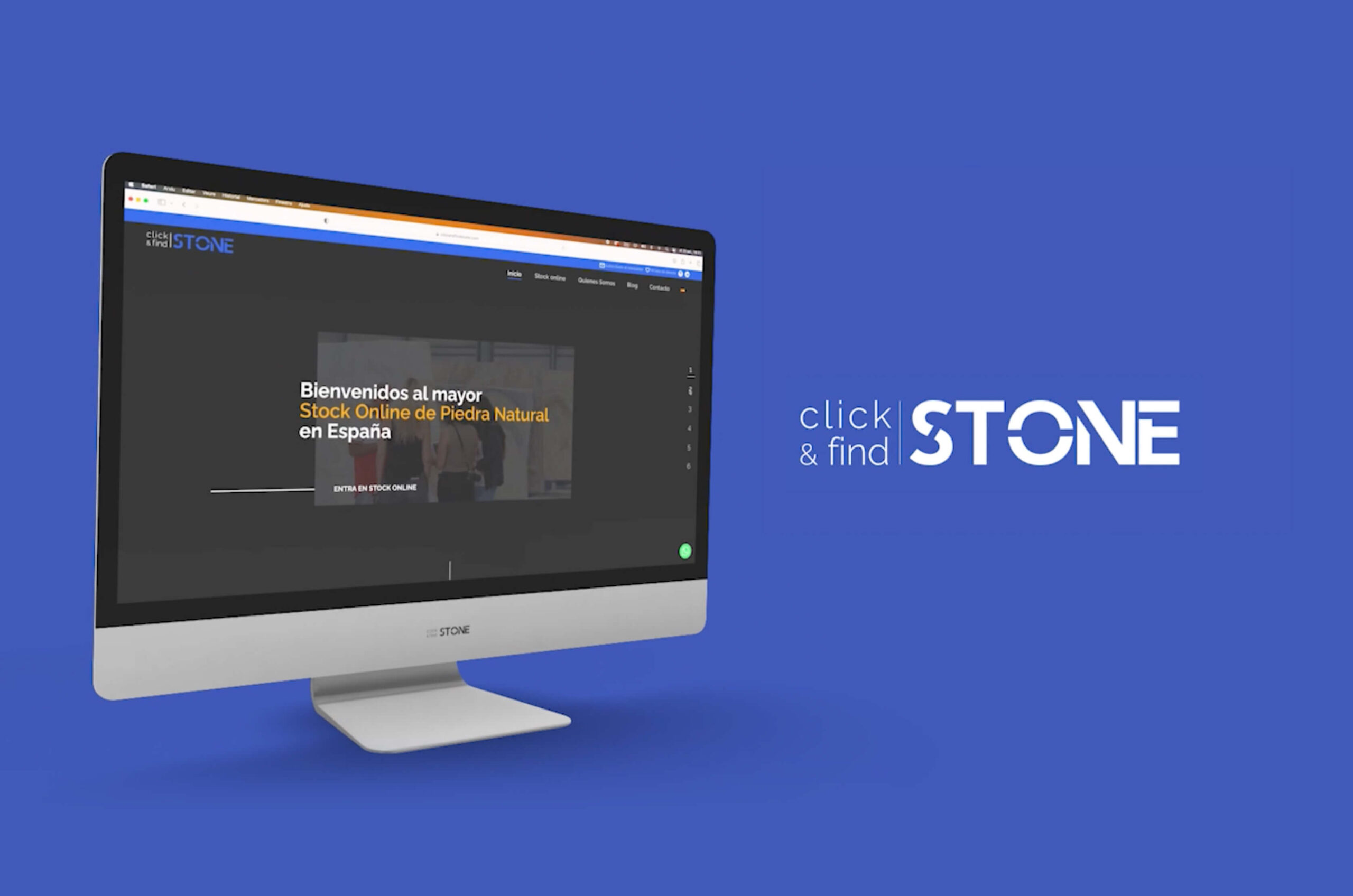 Click and Find your Stone web portada