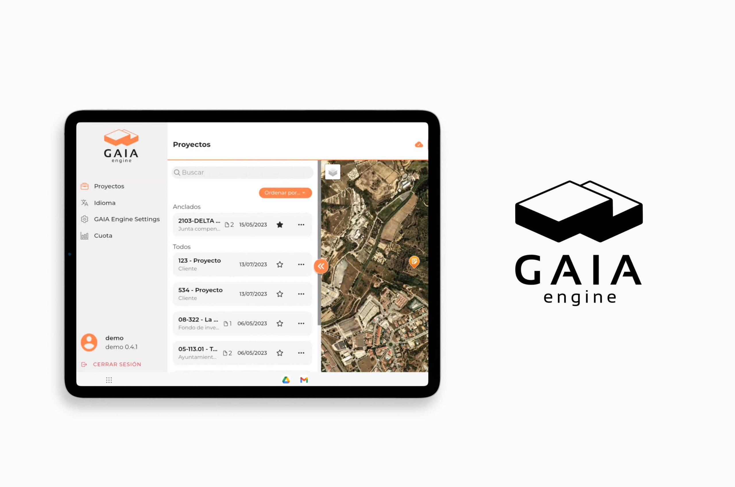 Gaia Engine web portada